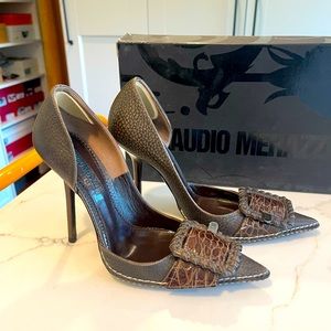 Claudio Merazzi pumps.  Size 7.  Only worn once, in excellent shape.